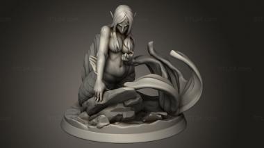 Figurines heroes, monsters and demons (Гaug Siren, STKM_16700) 3D models for cnc