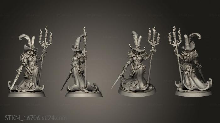 Figurines heroes, monsters and demons (ork Catharina Clare the Vampire yer, STKM_16706) 3D models for cnc