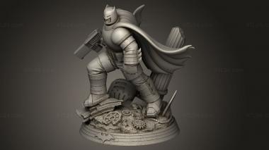 Figurines heroes, monsters and demons (Batman, STKM_16710) 3D models for cnc