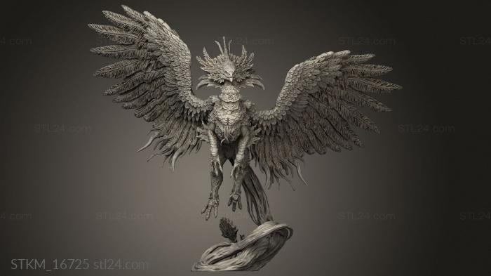 Figurines heroes, monsters and demons (Dragons Mixcoatl, STKM_16725) 3D models for cnc