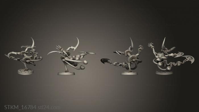 Статуэтки герои, монстры и демоны (Дремлющий Бог, STKM_16784) 3D модель для ЧПУ станка
