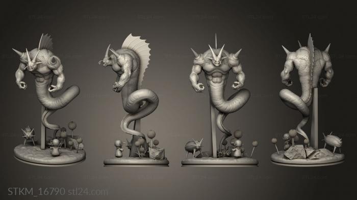 Статуэтки герои, монстры и демоны (Драконий шар Пролунга АРБОЛ, STKM_16790) 3D модель для ЧПУ станка