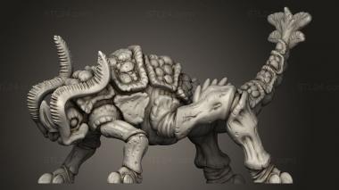 Figurines heroes, monsters and demons (Rust Beasts Beast, STKM_16797) 3D models for cnc