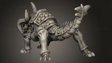 Figurines heroes, monsters and demons (Rust Beasts Beast, STKM_16797) 3D models for cnc