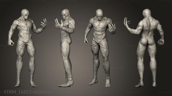 Figurines heroes, monsters and demons (vecna stranger things vecna d mesh, STKM_16813) 3D models for cnc