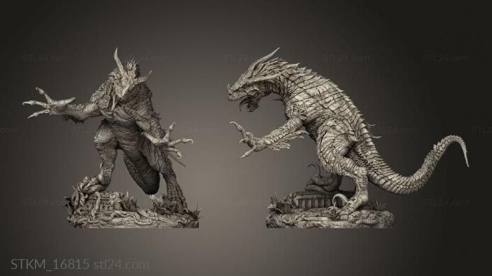 Figurines heroes, monsters and demons (Fleshripper Plants, STKM_16815) 3D models for cnc