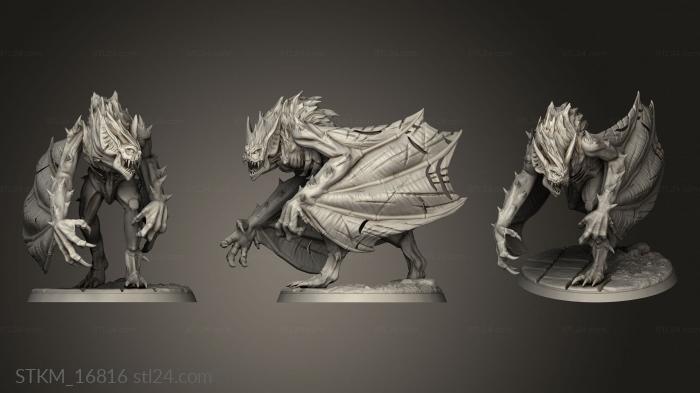 Figurines heroes, monsters and demons (Sky Terrors Bloodfiend, STKM_16816) 3D models for cnc