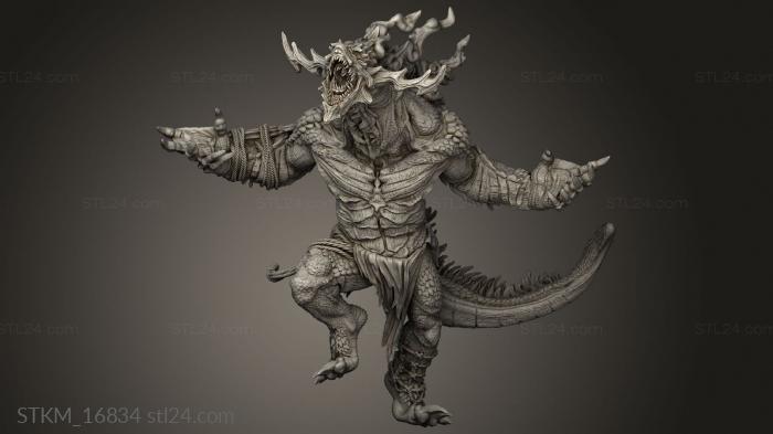 Figurines heroes, monsters and demons (Storm Trolls Stormtroll light Legs, STKM_16834) 3D models for cnc