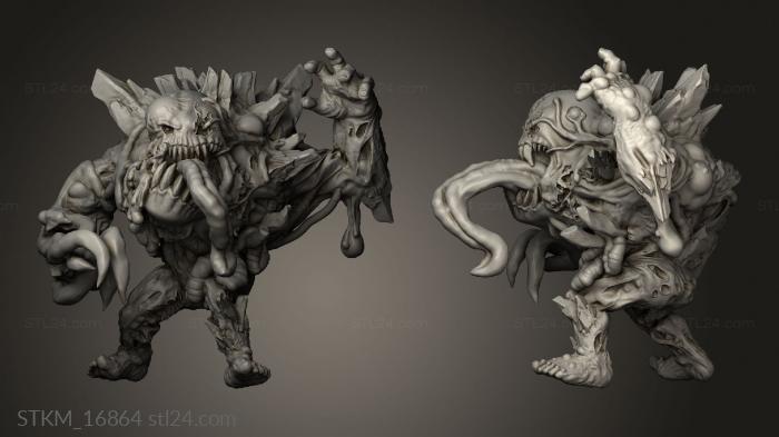 Figurines heroes, monsters and demons (Void Fallen Snatcher, STKM_16864) 3D models for cnc