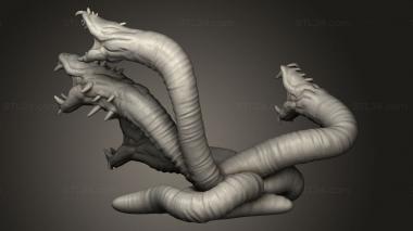 Figurines heroes, monsters and demons (ec mon thing that commands tentacles, STKM_16879) 3D models for cnc