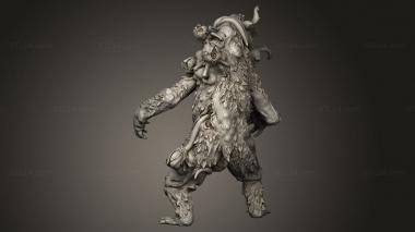 Figurines heroes, monsters and demons (Enved Bear, STKM_16885) 3D models for cnc