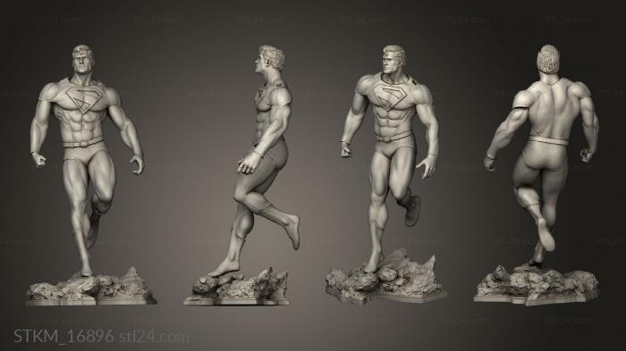 Figurines heroes, monsters and demons (man Classic, STKM_16896) 3D models for cnc