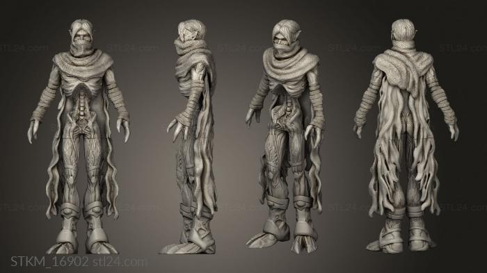 Figurines heroes, monsters and demons (soul reaver raziel, STKM_16902) 3D models for cnc