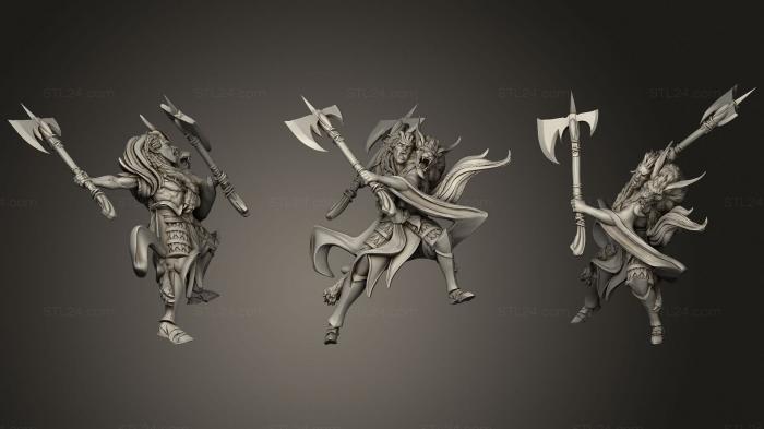 Figurines heroes, monsters and demons (Artheon The Revenger, STKM_1698) 3D models for cnc