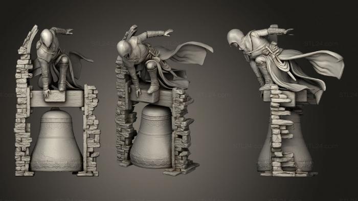 Figurines heroes, monsters and demons (Assassins creed, STKM_1712) 3D models for cnc
