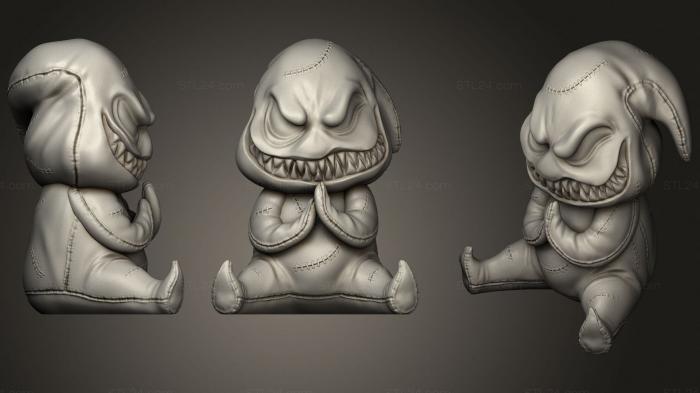Figurines heroes, monsters and demons (Baby Scarecrow, STKM_1750) 3D models for cnc