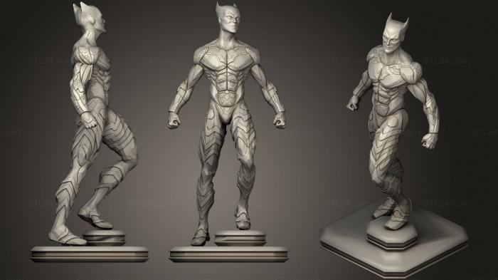 Figurines heroes, monsters and demons (Batman Beyond Statue, STKM_1790) 3D models for cnc
