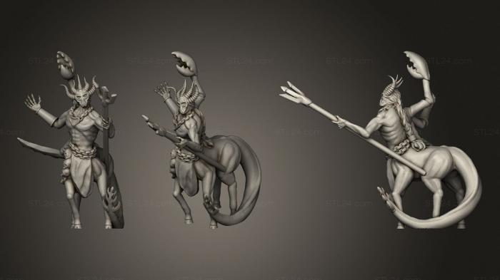 Статуэтки герои, монстры и демоны (Главный Демон Босса, STKM_1896) 3D модель для ЧПУ станка