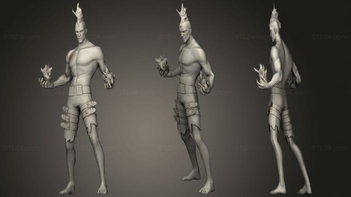 Figurines heroes, monsters and demons (Brand New League of Legends, STKM_1906) 3D models for cnc