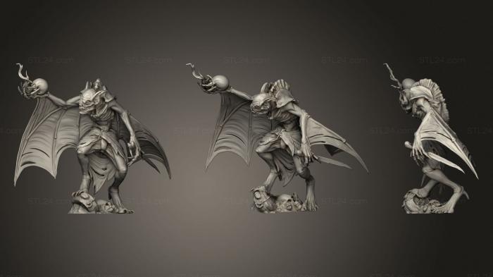 Figurines heroes, monsters and demons (Brood Lord, STKM_1913) 3D models for cnc
