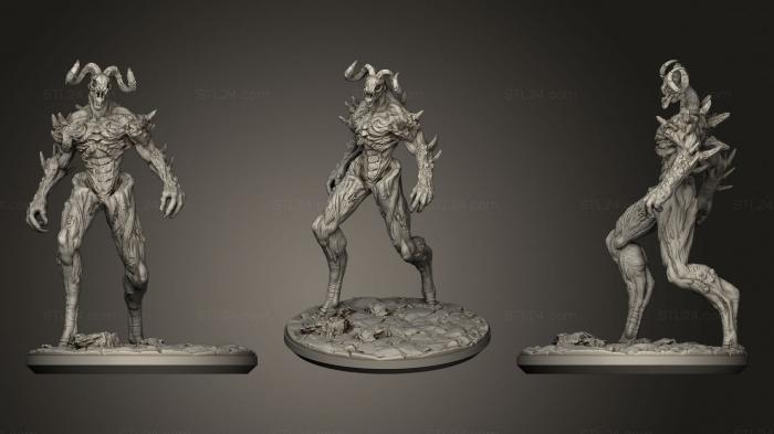 Figurines heroes, monsters and demons (Cae of Dracula Argus, STKM_1960) 3D models for cnc