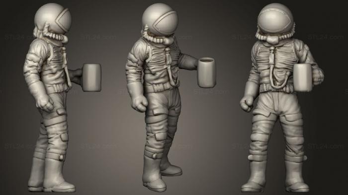 Figurines heroes, monsters and demons (Cantina Spaceman (Standing) Swl Scale Cantina Collab, STKM_1977) 3D models for cnc