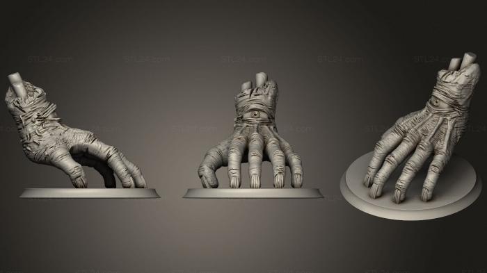 Figurines heroes, monsters and demons (Crawling Claw 22, STKM_2111) 3D models for cnc