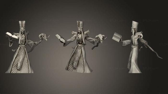 Figurines heroes, monsters and demons (Crypt of Dread Lich, STKM_2120) 3D models for cnc