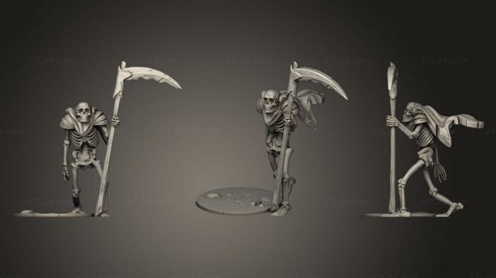 Crypt of Dread Scythe of Dead Skeleton