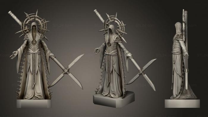 Figurines heroes, monsters and demons (Dire Revenant, STKM_2251) 3D models for cnc