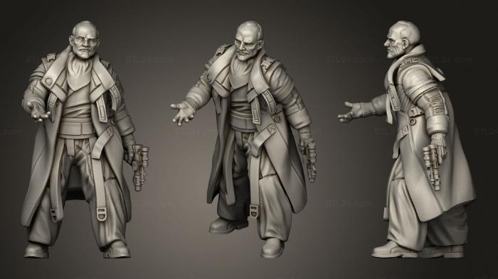 Figurines heroes, monsters and demons (Dust Myte, STKM_2310) 3D models for cnc