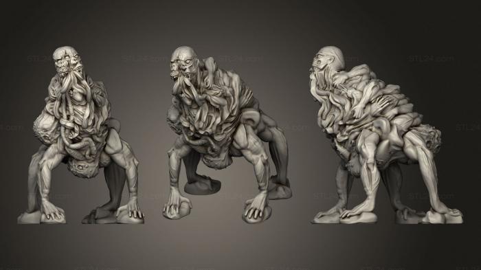 Figurines heroes, monsters and demons (Eldritch Century Monster Gog 02, STKM_2340) 3D models for cnc