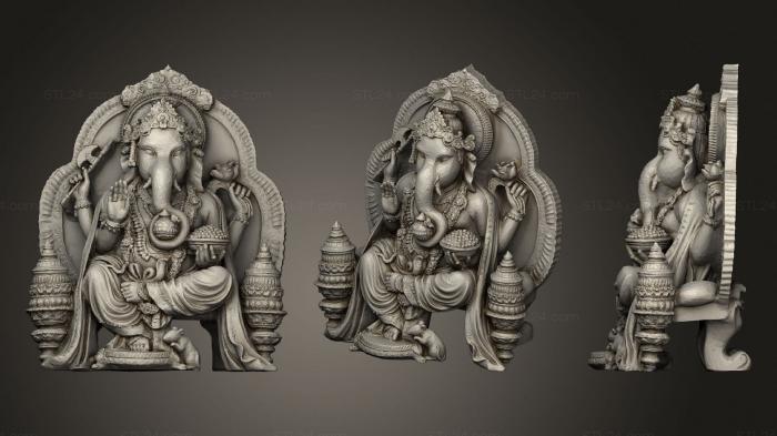 Figurines heroes, monsters and demons (Epic Ganesha, STKM_2377) 3D models for cnc