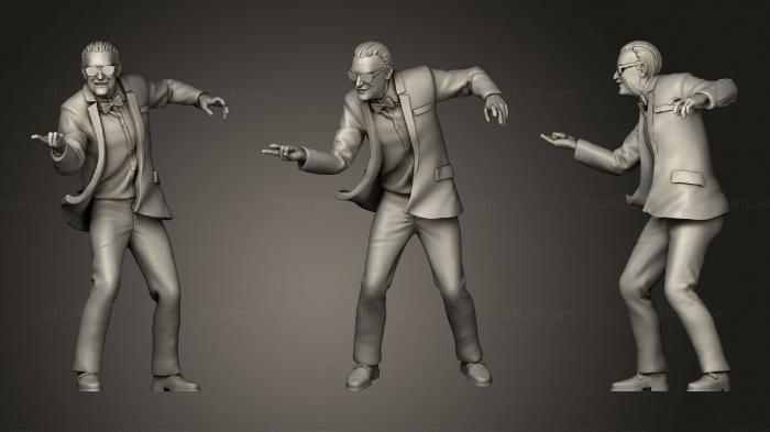 Статуэтки герои, монстры и демоны (Превосходный Человек, STKM_2404) 3D модель для ЧПУ станка