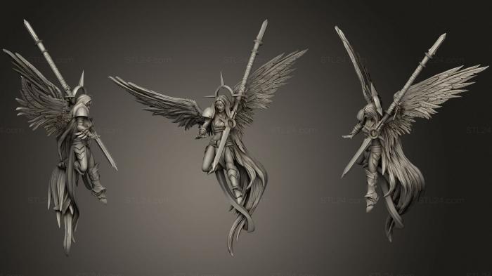 Статуэтки герои, монстры и демоны (Ферулихан, STKM_2434) 3D модель для ЧПУ станка