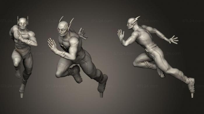 Статуэтки герои, монстры и демоны (Корпус вспышки, STKM_2446) 3D модель для ЧПУ станка