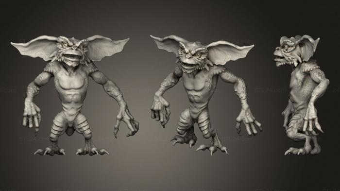 Figurines heroes, monsters and demons (Gremlin 2, STKM_2598) 3D models for cnc
