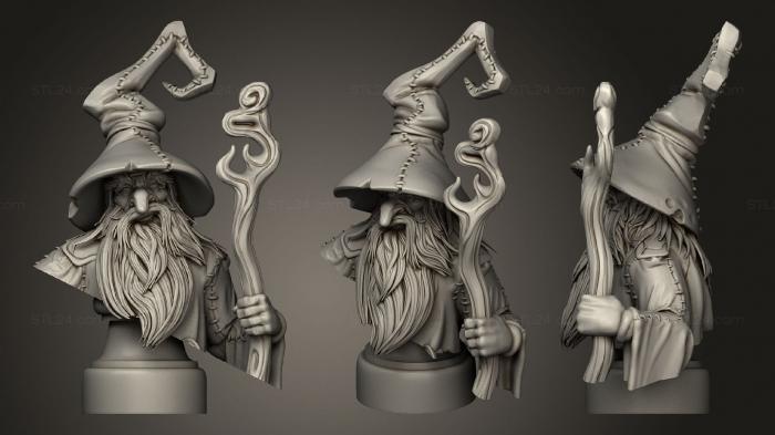 Figurines heroes, monsters and demons (Greywizard, STKM_2601) 3D models for cnc