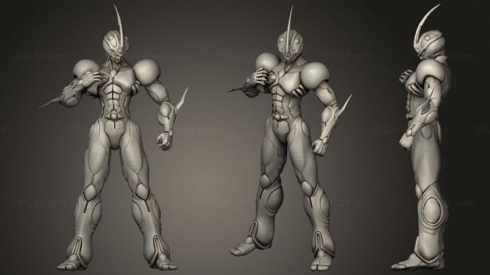 Figurines heroes, monsters and demons (guy ver 01, STKM_2624) 3D models for cnc