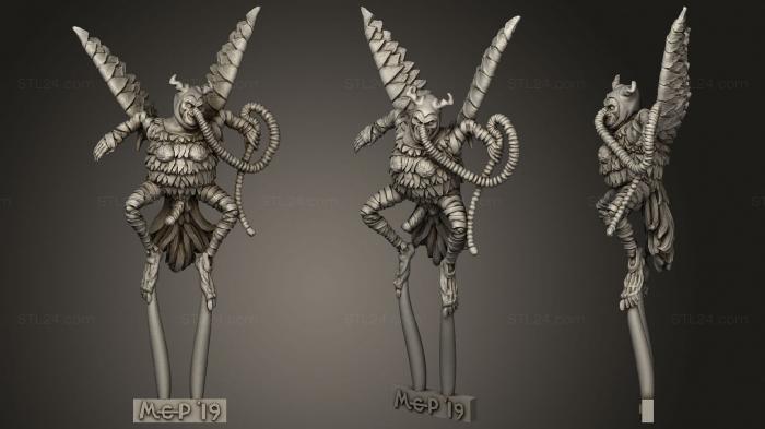 Figurines heroes, monsters and demons (Ian Miller s Trolley Dog Shag, STKM_2737) 3D models for cnc