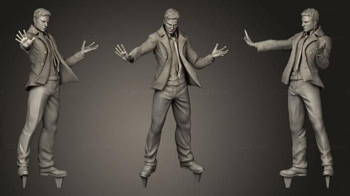 Figurines heroes, monsters and demons (Jason Blood Statue 1, STKM_2788) 3D models for cnc