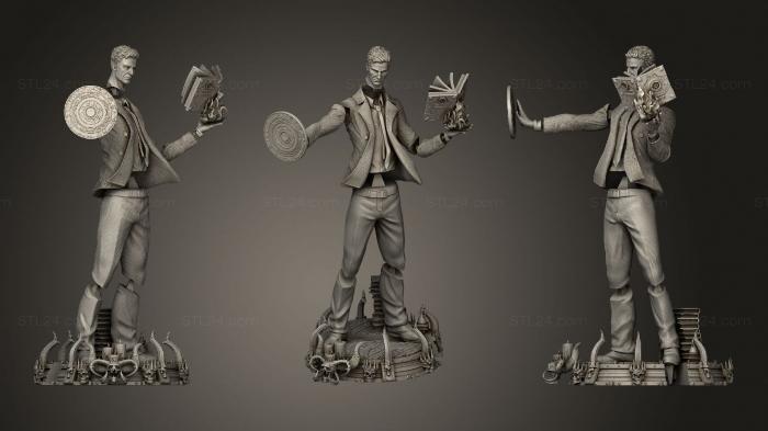 Статуэтки герои, монстры и демоны (Кровавая статуя Джейсона 2, STKM_2789) 3D модель для ЧПУ станка