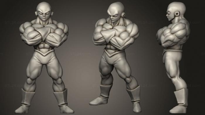 Figurines heroes, monsters and demons (Jiren Dragon Ball, STKM_2799) 3D models for cnc