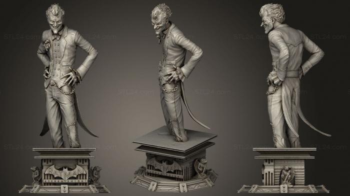 Figurines heroes, monsters and demons (Joker Statue (One Piece), STKM_2807) 3D models for cnc