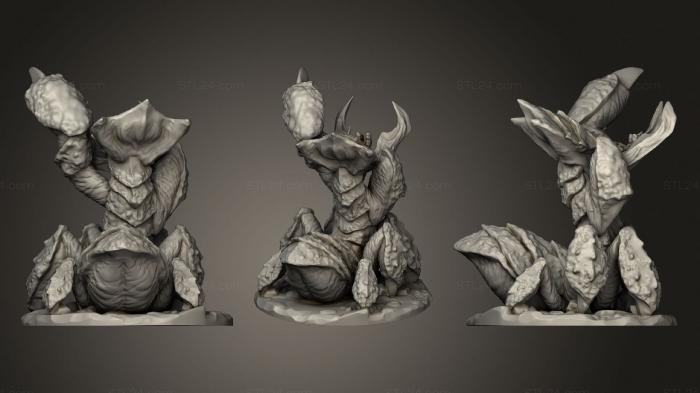 Figurines heroes, monsters and demons (Jugger Beetle, STKM_2810) 3D models for cnc