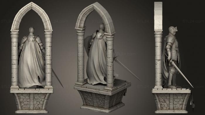 Figurines heroes, monsters and demons (Lothric Knight Royal Guard, STKM_2906) 3D models for cnc