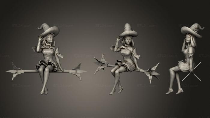 Figurines heroes, monsters and demons (Lux sorceress wild rift league of legends, STKM_2915) 3D models for cnc