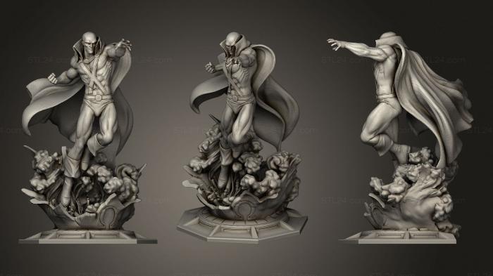 Figurines heroes, monsters and demons (Martian Manhunter, STKM_2967) 3D models for cnc