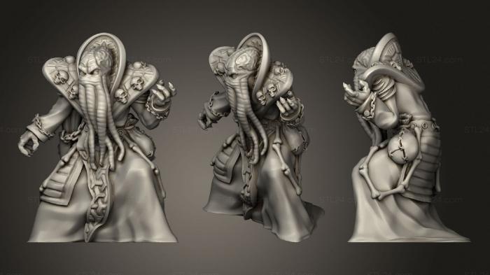 Figurines heroes, monsters and demons (Mindbender, STKM_3014) 3D models for cnc