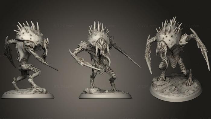 Figurines heroes, monsters and demons (Mindrazor, STKM_3016) 3D models for cnc